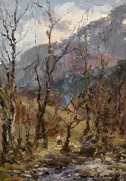 "Early Spring in the Carpathians", 1953
