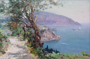 “View of Ayu-Dag”, 1956