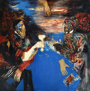 «Художник и модель», 1989