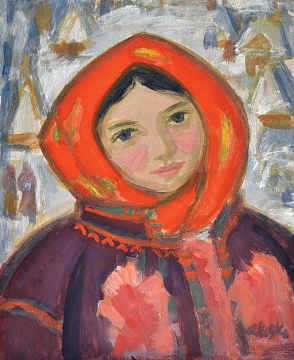 "Verhovyna girl", 1970s
