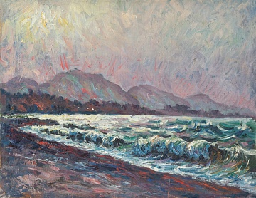 "Stormy Sea", 1938