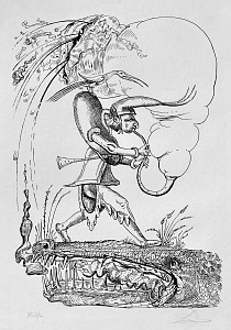 From series "Les Songes drolatique de Pantagruel", 1973