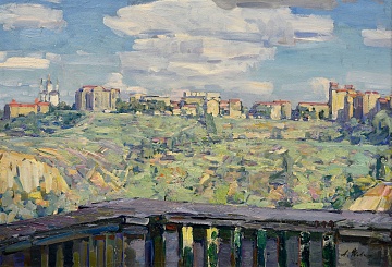 "Kyiv Landscape", 1960s