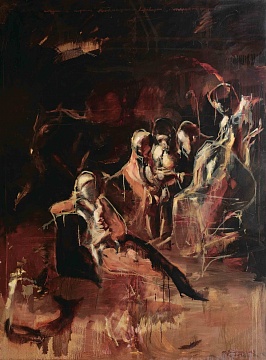 Studies for the painting “The Adoration of the Shepherds” by Michelangelo da Caravaggio, 2009