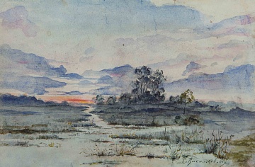 “Landscape”, turn of 19-20 c.