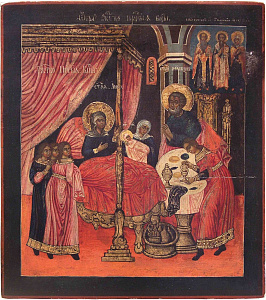 Рождество Пресвятой Богородицы. Холуй. Середина 18 в. 