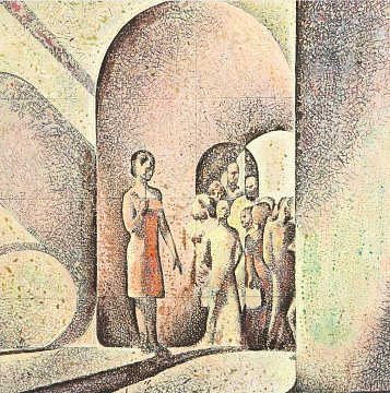 Sketch for the work “Excursion”, 1972