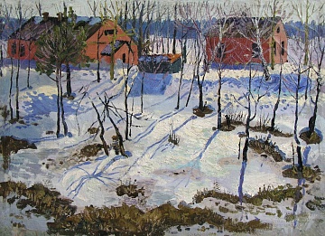 "Zhytomyr in winter", 1969