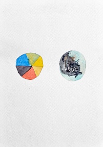  — "Thank you" from the series "From the Foundation of the Endless Still Life" (explication to ceramics), 2023