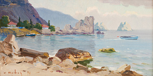 «Берег Гурзуфа», 1974