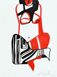 "Sitting woman", 2003