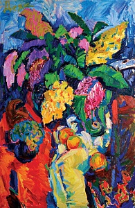 "Still life with lilac", 2007