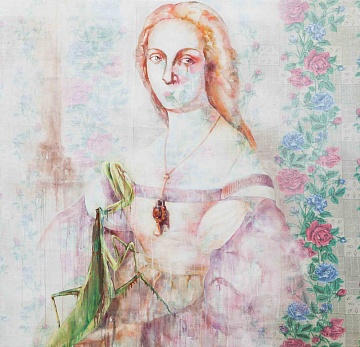 "Lady with a Mantis", 2011