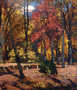 "Crimson Autumn", 1930s