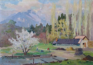  — "Mountain motive", 1970s