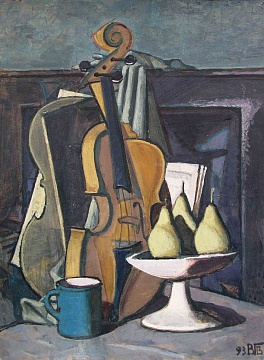“Violin and pears”, 1993