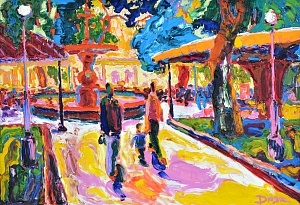 "Fountain near the Golden Gate", 2009