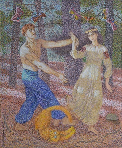 "Advances" from the series "Kupala Night", 1992