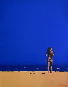 "On the beach", 2019