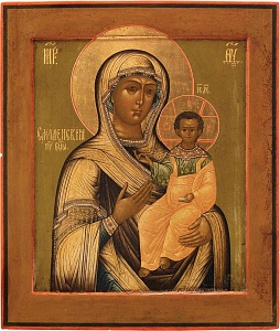 Богородица Одигитрия Смоленская. Мстера. Вторая половина 19 в.