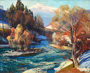 "Spring in the Carpathians", 1960s