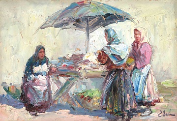"Street vendors", 1930s