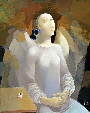 "Angel with Coffee", 2008