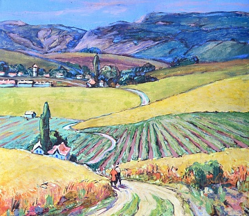 "The road to the farm", 1967