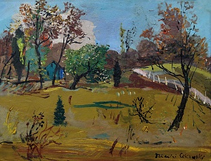 "Landscape. Long Island", 1940s