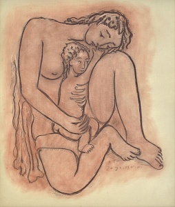 "Mother and son", 2020