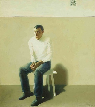"Self-portrait of the artist", 1980-1981