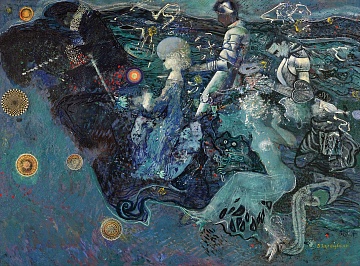 "Rider" (after M. Bulgakov), 1989