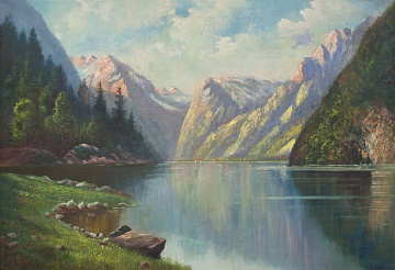 "Mountain River", 1940s