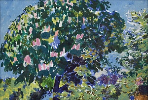 Chestnut tree, 1989