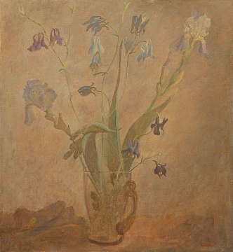 "Blue Flowers", 1980