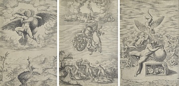 Triptych "The Abduction of Ganymede," "The Fate of the Phaeton," "The Dream of Man" (1542-1724)