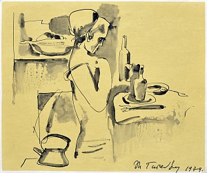 Featured figure to Hoffman’s prose, 1979