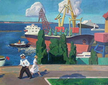 "Odessa Sea Port", 1976