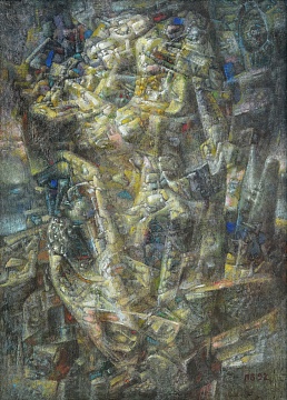 "Abstract composition", 1992