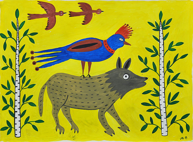«Птиця на зьвері єде катаєця іздєваєця», 1992