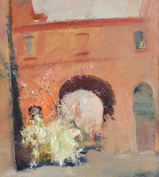 "Spring motive with arch", 2008