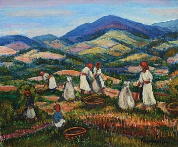 “On a mountain valley”, 1980s