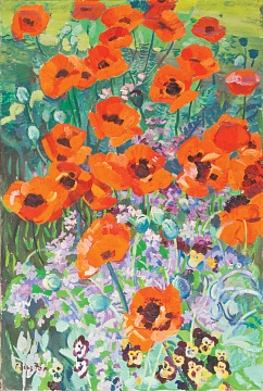 "Poppies", 1976