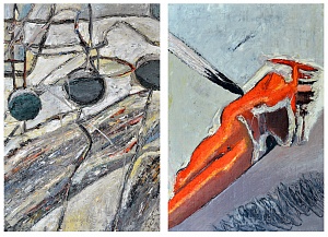 Paired works, untitled, 1991