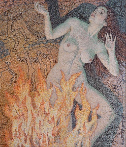 "Vajra Dakini" from the triptych "The Dance of Epochs", 2003