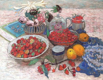 "Still life with berries", 1981