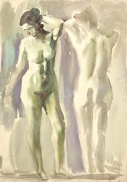 "Two Nudes", 1970s