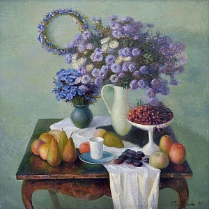 "Still life. Fruits", 1981