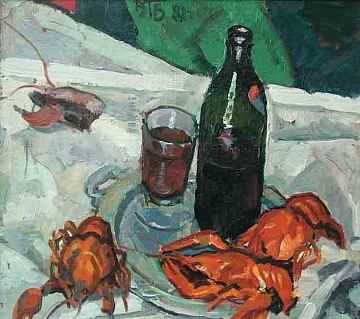 "Still life. Crayfish", 1981