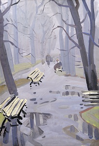 "Rainy autumn", 1980s